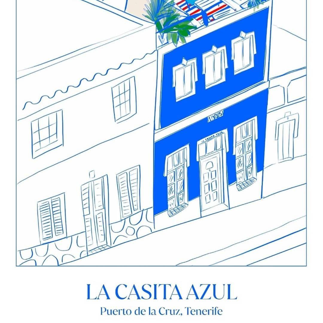La Haciendita De La Casita Azul Пуерто-де-ла-Крус Екстер'єр фото