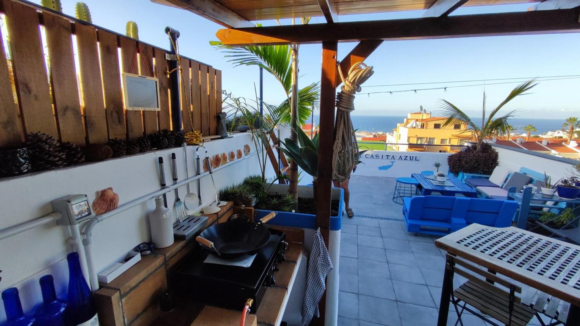 La Haciendita De La Casita Azul Пуерто-де-ла-Крус Екстер'єр фото